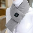 thumbnail image 2 of Cuello y hombro con carga inteligente USB Protección contra el frío en invierno y bufanda para hombres y mujeres con calefacción cálida Fridja nalpqowj2680, 2 of 5