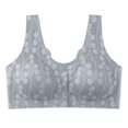 thumbnail image 1 of Front Button Bras For Women Wireless Underwire Bra Closure Shaping Bras,100% New, 1 of 5