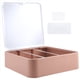 thumbnail image 3 of Vitrina Transparente de Pared para Figuras, Soporte de ExhibicióN Ajustable Caja Expositora Transparente con Puerta, Color Café Lechoso, 3 of 8