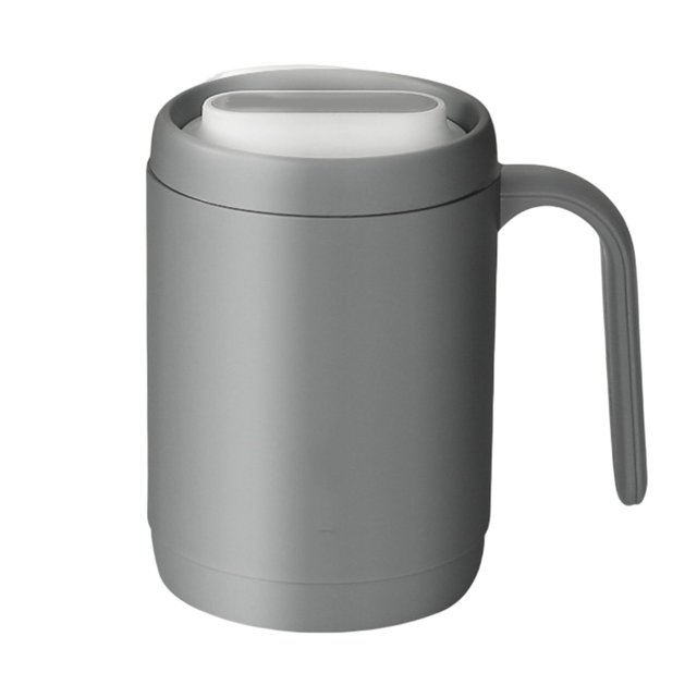 CSChome Tasse à Eau en Acier Inoxydable 500ML Facile à Nettoyer Portable Résistant à la Rouille Écologique Grande Capacité