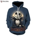 thumbnail image 4 of Sudadera con capucha con estampado 3D de Jack And Sally para hombre, ropa de calle informal, regalo de Halloween, pesadilla antes de Navidad, 2023, 4 of 4