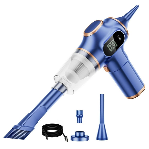 Aspiradora dos en uno para coche, soplador y succionador, aspiradora para ordenador, mini aspiradora inalámbrica para exteriores, inflable, electrodomésticos inteligentes para el hogar.