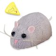 thumbnail image 2 of Dosaele Mini Remote Control Rat Fake Mouse Prank Toy with Cheese Controller, Realistic Stuffed Animal Plush Mouse Interactive Cat Toys, 2 of 5