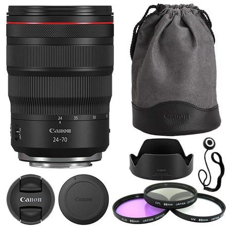 Canon RF 24-70mm f/2.8L IS USM Lens + Deluxe Accessory Kit - International Version