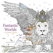 Dover Adult Coloring Books: Fantastic Worlds Coloring Book (Paperback)
