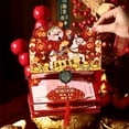 thumbnail image 5 of Pekkaxy 2025 Year of the Horse Folding Red Envelope, Multi-Layer Cash Slot with Auspicious Decor, for Lunar New Year Gifts, Business Blessings, and Holiday, 5 of 9