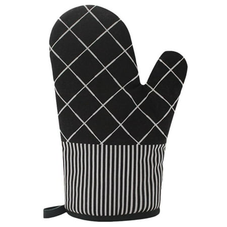 

Oven Mit|Thickening Heat Resistant Cotton Oven Mitts with Cute Pattern|Long Kitchen Gloves for Cooking BBQ and Baking Tools