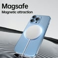 thumbnail image 5 of ELEHOLD Magnetic Case for iPhone 16 Pro Max, Foldable Kickstand Bracket Work with Magnetic Car Mount Lens Film Protection Slim Shockproof Case for iPhone 16 Pro Max,Blue, 5 of 6