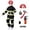 Red, variant on Kids Firefighter Costume Set Boys Fireman Dress Up Outfit with Accessories for Toddler to Big Kids 1-16 Years Halloween Christmas Cosplay