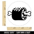 thumbnail image 2 of Grilled Barbecue Meat Haunch on Bone Rubber Stamp for Scrapbooking Crafting Stamping - Small 3/4 Inch, 2 of 7
