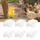 thumbnail image 3 of Puerto de alimentación de aves de corral DIY, Kit de alimentación de pollo por gravedad automática de 6 puertos para cubos, contenedores de barriles, 3 of 13