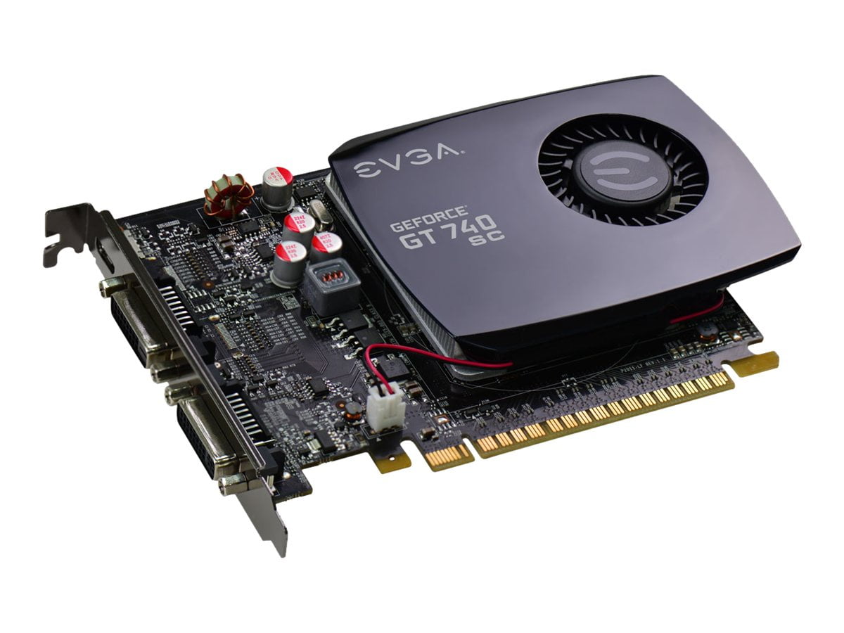 EVGA GeForce GTX 740 SuperClocked - Graphics card - GF GT 740 - 4 GB ...