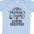 thumbnail image 4 of Inktastic Mommy Daddy Little Valentine Boys or Girls Baby Bodysuit, 4 of 5