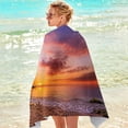 thumbnail image 3 of Xuniizn Bath Towel and Wash Cloths Set: 1* Beach Towel, polyester, Highly Absorbent & Fade Resistant, 3 of 3