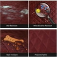 thumbnail image 2 of Furniture Protector with Reversible Use, Double Diamond Quilted Recliner Cover for Sofas, Armchairs, and Recliners, Water Resistant (Red, Fits Standard Recliner Chairs), 2 of 5