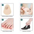 thumbnail image 6 of GARENAS 6 Pieces Hammer Toe Straightener Toe Splint Toe Regulator Hammer for Crooked Toes Hammer Toes and Overlapping Toes(Khaki), 6 of 7