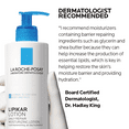 thumbnail image 5 of La Roche-Posay Lipikar Daily Face & Body Moisturizing Lotion for Normal to Dry Skin, 13.52 fl oz, 5 of 8