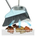 thumbnail image 3 of Dust Pan with Long Handled 33.5'' Heavy Duty Stainless Steel Dustpan, 1-Pack, 3 of 7