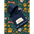 thumbnail image 3 of Cute Sleeping Corgi On Couch Hoodie Men -Image by Shutterstock, Male Small, 3 of 4