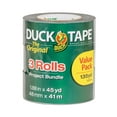 thumbnail image 3 of (4 pack) Duck Brand 1.88 in. x 45 yd. Silver Original Duct Tape, 3 Rolls, 3 of 11