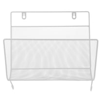 Wall Mounted Metal Magazine and Newspaper Holder Rack File Organizer
