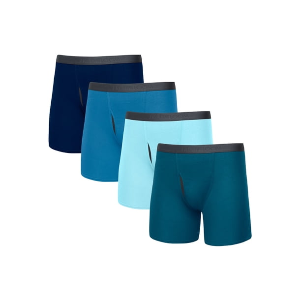 Fruit of the Loom Premium Men's CoolZone Boxer Briefs, 4 Pack, Sizes S