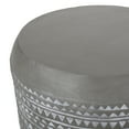 thumbnail image 5 of Wickson Lightweight Concrete Outdoor Side Table, Concrete Finish and White, 5 of 6