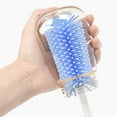 thumbnail image 3 of 3PCS Set Silicone Feeding Baby Bottle Nipple Straw Cleaning Brush 360 Degree, 3 of 9