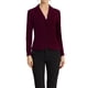 thumbnail image 1 of BLAZER DE TRABAJO PARA MUJER INSPIRAR CHIC CON SOLAPA Y MANGAS LARGAS, TRAJE BLAZER ROJO PURPÚREO 3XL, 1 of 6