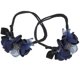 thumbnail image 2 of Hair Styling Elastic Hair Band for Women and Girls Dark Blue Fabric Hair Holding 2Pcs, 2 of 3