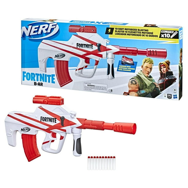 Nerf Fortnite B-AR Motorized Dart Blaster -- Fortnite Converge