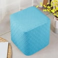 thumbnail image 3 of deevoka 2xFoot Rest Stool Covers Stool Protector with Elastic Bottom for Living Room Blue, 3 of 9