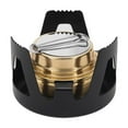 thumbnail image 2 of LJNYFDC Réchaud de Pique-Nique Mini Réchaud Extérieur avec Support Couvercle Réglable Pliable Poignée Coupe-Vent Camping Randonnée Brûleur Fourneau, 2 of 7