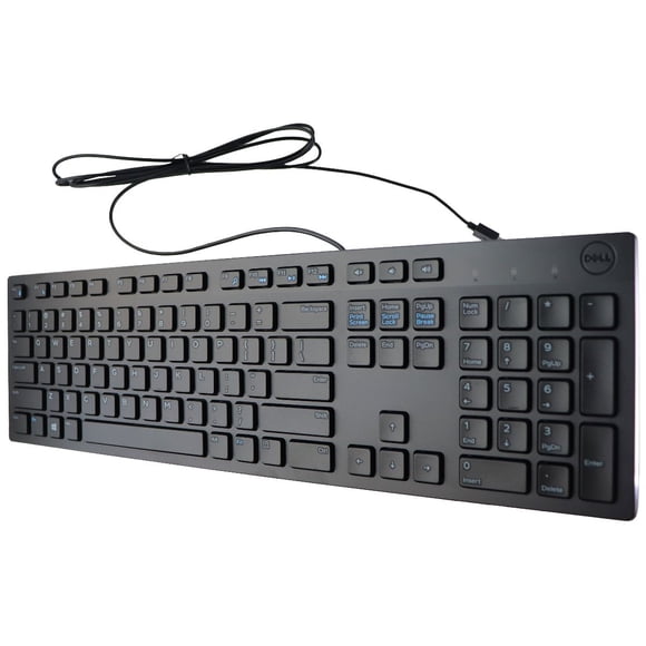 Dell Standard Wired USB Keyboard - Black (KB216-BK-US)