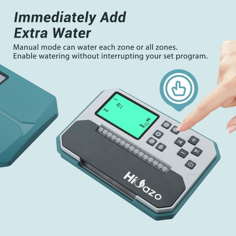 8 - Zone Smart Irrigation Controller Sprinkler Controllers- 2.4G