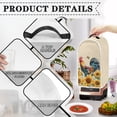 thumbnail image 4 of HELLHERO Rooster and Sunflower Pattern Polka dots Lightweight Blender Cover for Kitchen Home Handle, 4 of 6