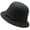Black, variant on lanema British Style Windproof Derby Hat Lightweight Trilby Hat for Adult Masquerade