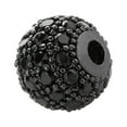 thumbnail image 1 of 8mm Beads for Bracelets Making Large Hole Spacer Round Ball Rhinestones Bracelet Charms Crystal Decor Fashion Accessory for DIY Type 8, 1 of 7