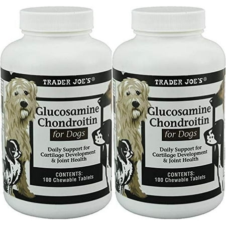 

Trader Joe s Glucosamine Chondroitin For Dogs 2 Pack