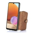 thumbnail image 3 of SaniMore for Google Pixel 7A (6.1" 2023) Case,Wear-resistant PU Leather Skin + Zipper Purse Card Slots Removeable Crossbody Lanyard Stand Shell Shockproof Anti-scratch Drop-resistant, Brown, 3 of 12