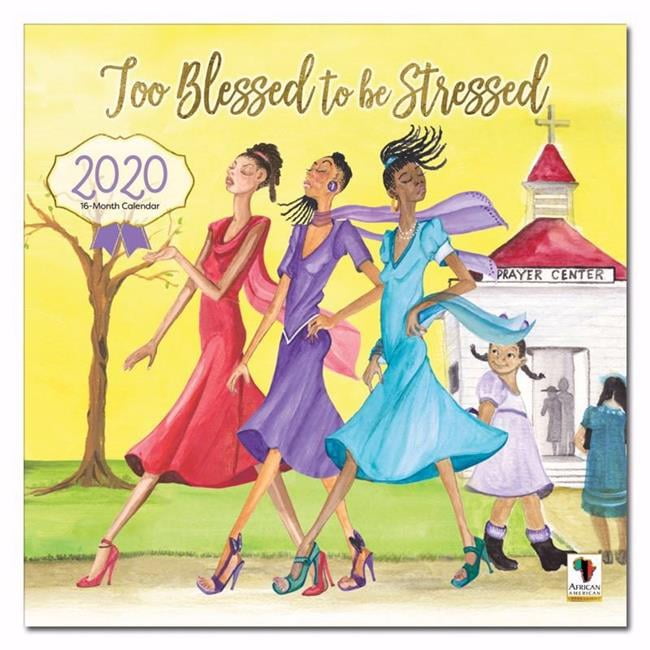 African American Expressions 158440 Too Blessed to Be Stressed Wall ...