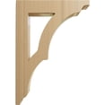 thumbnail image 3 of Ekena Millwork 1 3/4"W x 8 1/2"D x 12"H Large Avila Wood Bracket, Cherry (2-Pack), 3 of 5