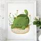 thumbnail image 3 of Paquete de 3 cuadros colgantes sin marco con estampado de Cactus, póster de lona desmontable Multicolor impermeable, Cuadros decorativos para sala de estar Inevent HA011818-00, 3 of 7