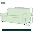 thumbnail image 5 of CHUN YI 1 Piece Stretch Houndstooth Sofa Slipcover Couch Cover (Teal, XL Sofa), 5 of 5