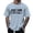 Light Blue, variant on Big and Tall Shirts for Men Casual Short Sleeve T Shirts Comfortable Round Neck Graphic Printed Tee For Everyday Wear Stretchy Soft Fabric Spring Summer Workout Men Tee Large Shirt Tall Soft S