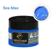 SQUARE CARMEN Leather Repair Cream Filler Compound For Leather Restoration Cracks Burns Holes, Sea Blue, A