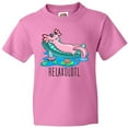 thumbnail image 3 of Inktastic Relaxolotl- Cute Axolotl on Summer Vacation Youth T-Shirt, 3 of 5