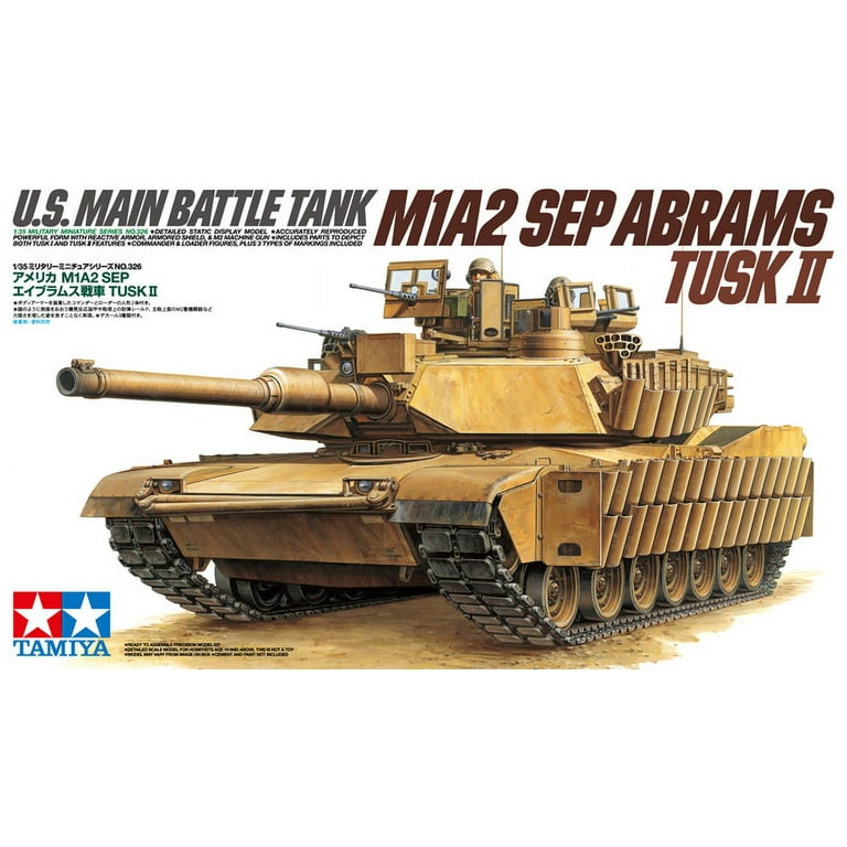 Tamiya 1/35 US Main BattleTank M1A2 SEP Abrams TUSK II TAM35326