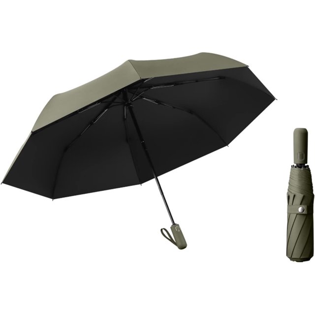 ECOLFE umbrella, Windproof Travel Umbrella - Compact, Light, Automatic, Strong and Portable - Small Folding Backpack Umbrellas for Rain-Sun Protection UPF 50+ 99% UV Protection