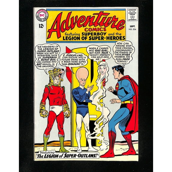 Adventure Comics #324 VF/NM 9.0 1st Appearance Duplicate boy! Comic Book